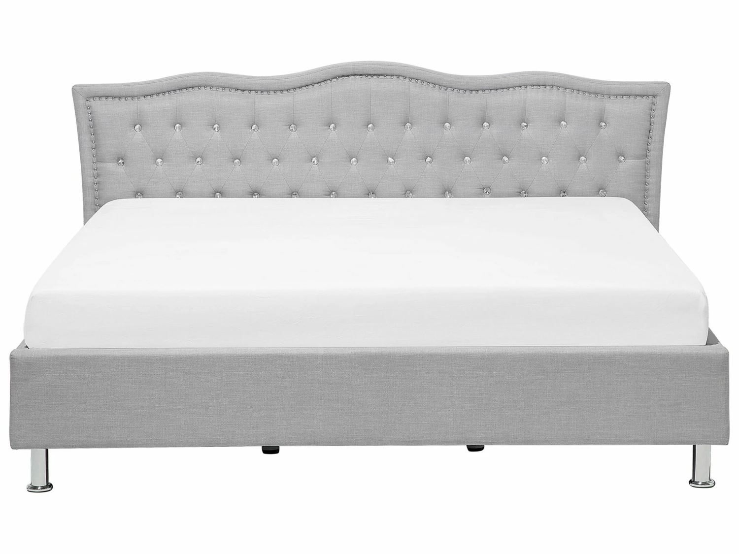 Fabric Bed Grey METZ Various Sizes - Image 5