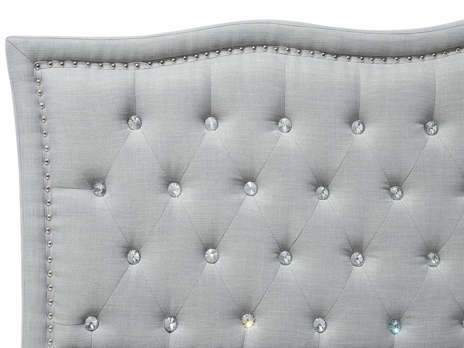 Fabric Bed Grey METZ Various Sizes - Image 8