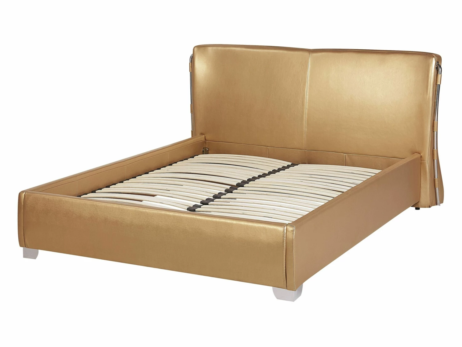 Leather Bed Gold PARIS Various Sizes - Image 3