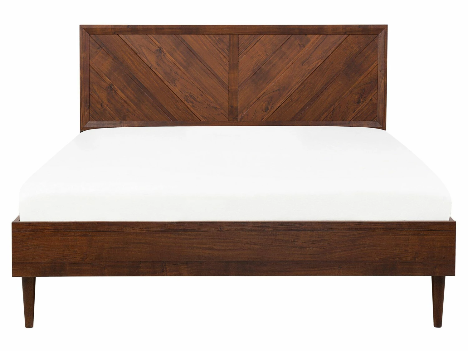 Bed With LED Dark Wood MIALET Various Sizes - Image 6