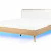 Bed LED Light Wood SERRIS Various Sizes