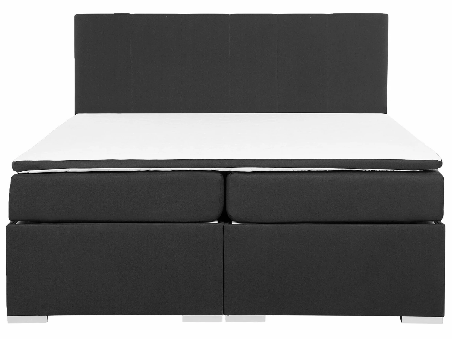 Fabric Divan Bed Black LORD Various Sizes - Image 9