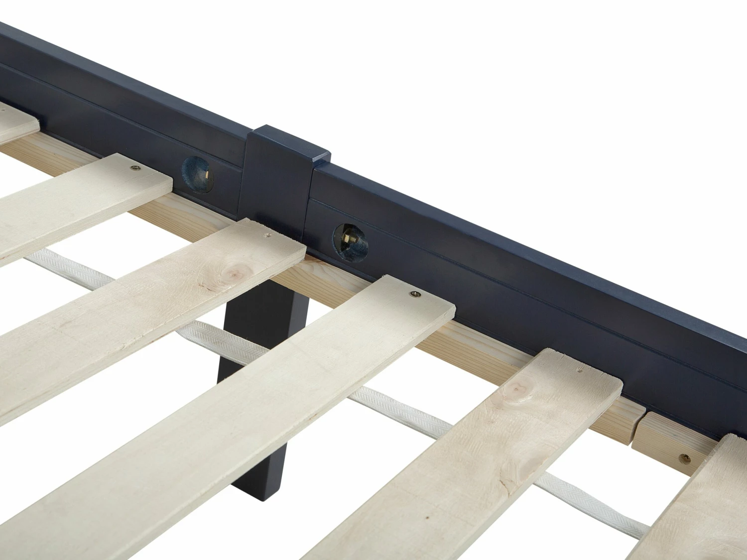 Wooden Bed Navy Blue FLORAC Various Sizes 7 Wooden Bed Navy Blue FLORAC Various Sizes - Image 7