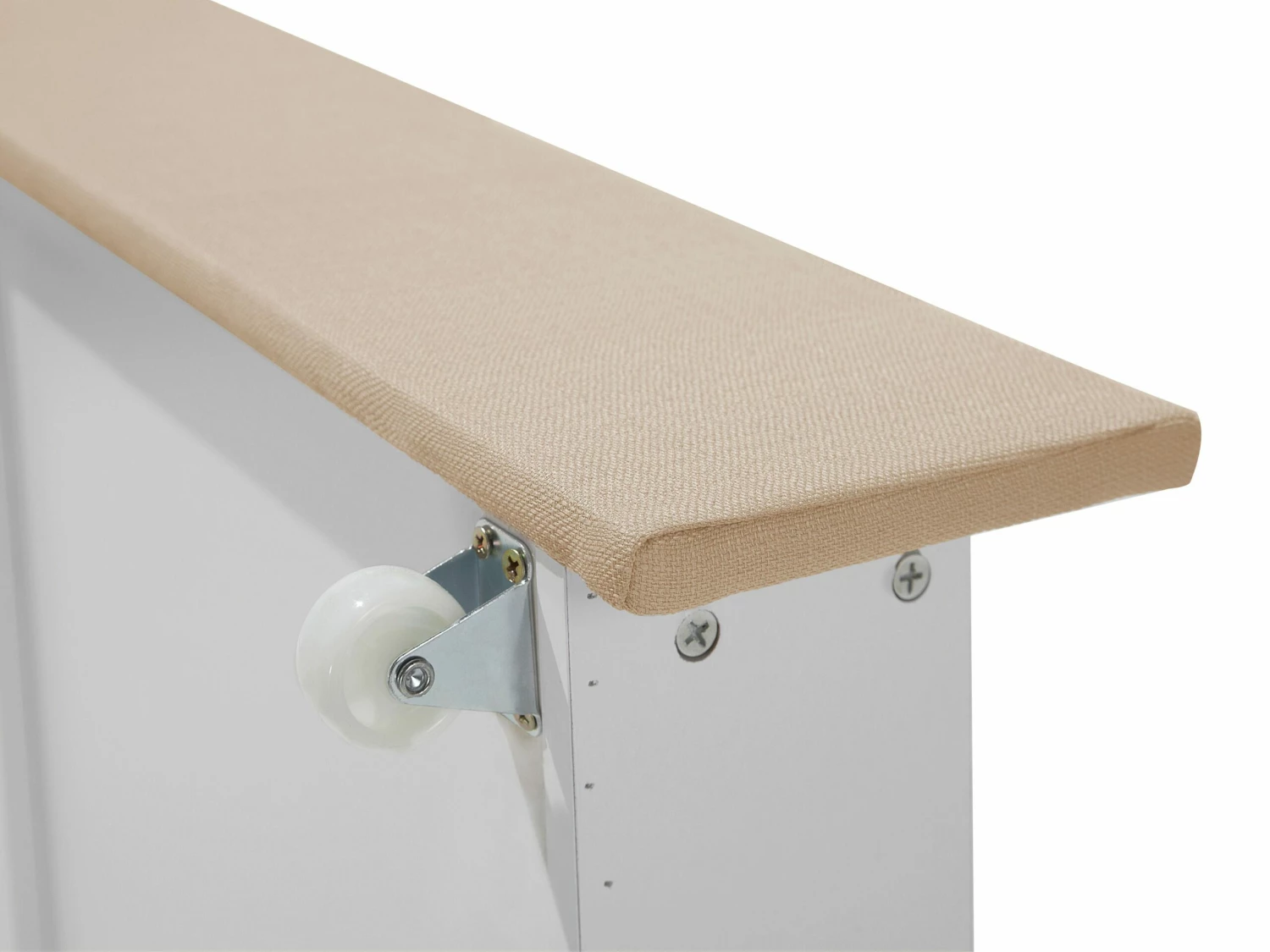 Fabric Bed With Storge Beige MONTPELLIER Various Sizes - Image 10