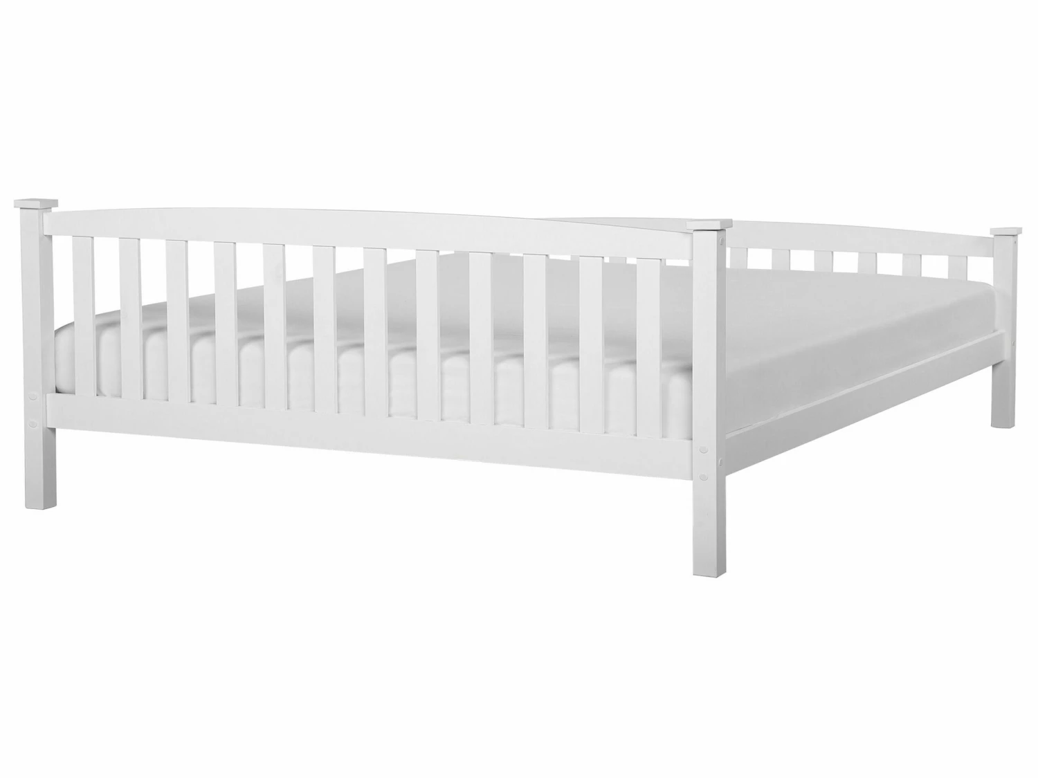 Wooden Bed White GIVERNY Various Sizes - Image 4