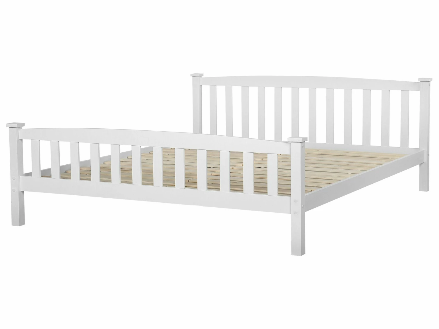 Wooden Bed White GIVERNY Various Sizes - Image 5
