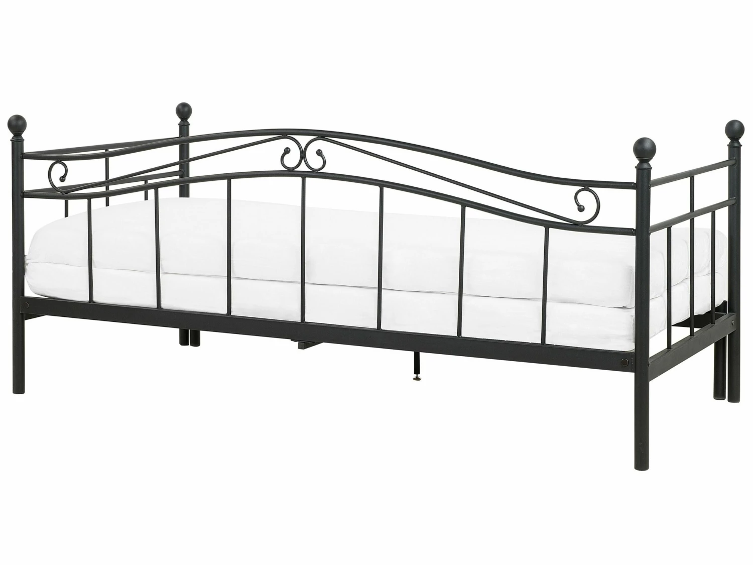 EU Single To King Size Daybed Black TULLE - Image 8