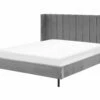 Velvet Bed Grey VILLETTE Various Sizes