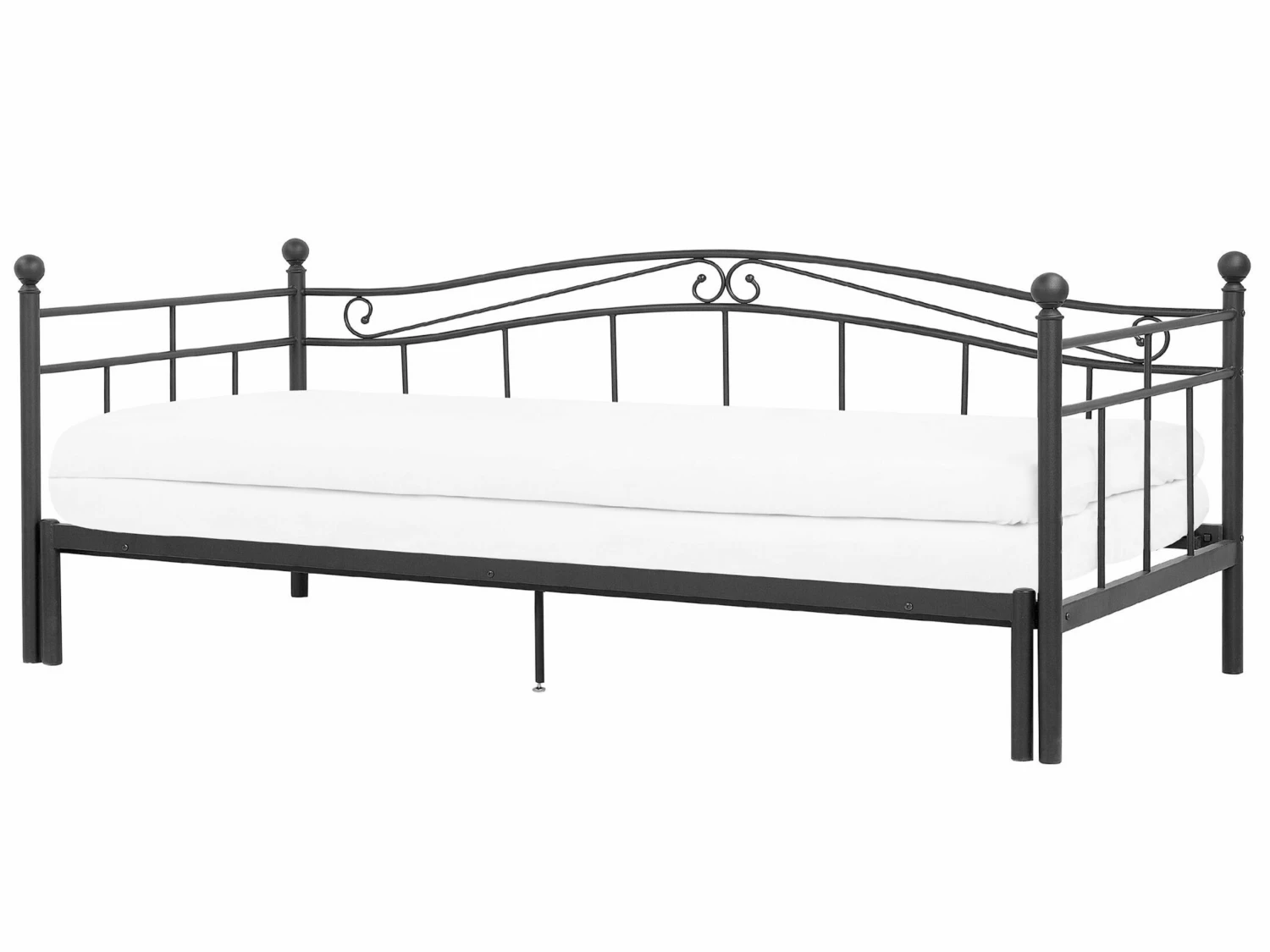 EU Single To King Size Daybed Black TULLE - Image 5