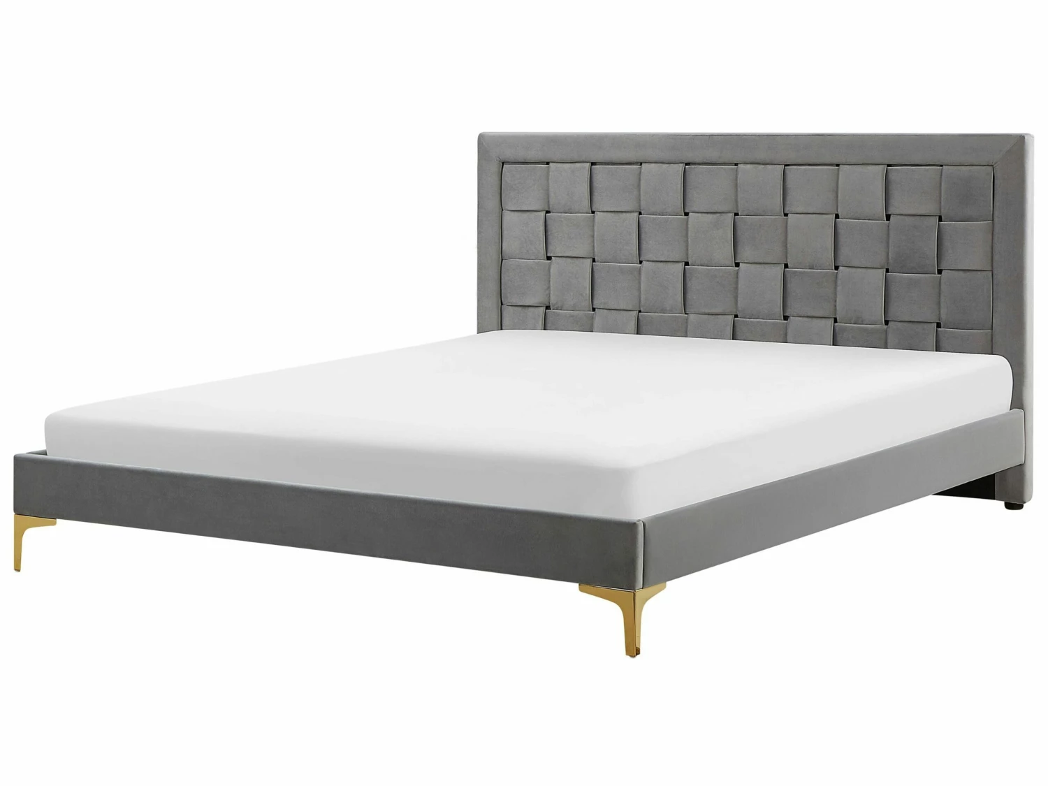 Velvet Bed Grey LIMOUX Various Sizes 1 Velvet Bed Grey LIMOUX Various Sizes