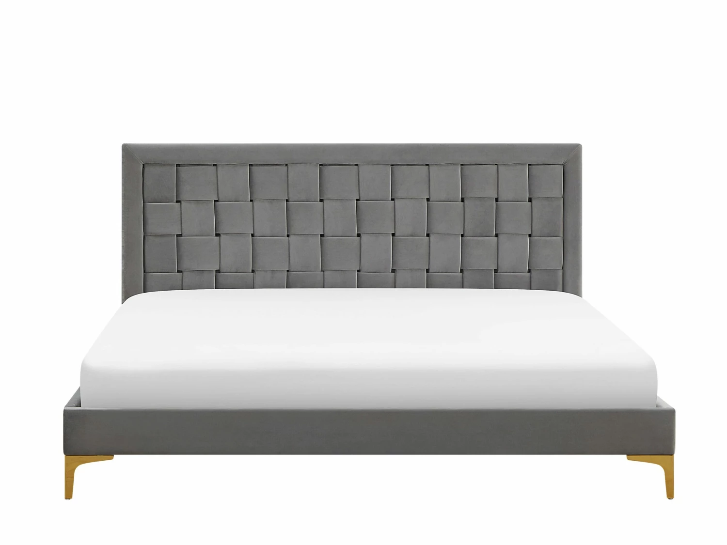 Velvet Bed Grey LIMOUX Various Sizes 3 Velvet Bed Grey LIMOUX Various Sizes - Image 3