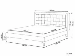 Velvet Bed Grey LIMOUX Various Sizes 19 Velvet Bed Grey LIMOUX Various Sizes -Cheap Bed Linings Store undef src sa picid 767441 type whitesh image