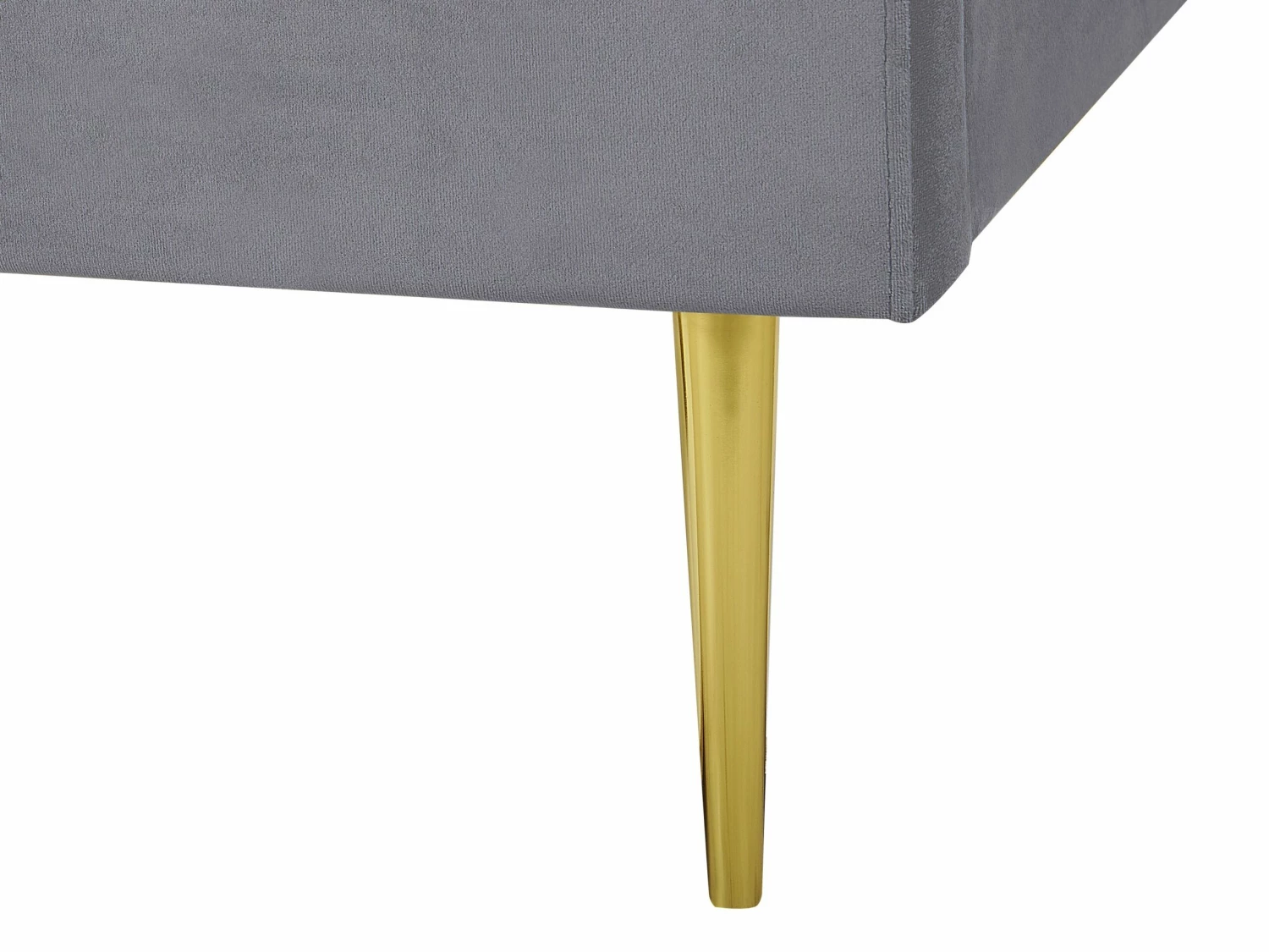 Velvet Bed Grey FLAYAT Various Sizes - Image 7