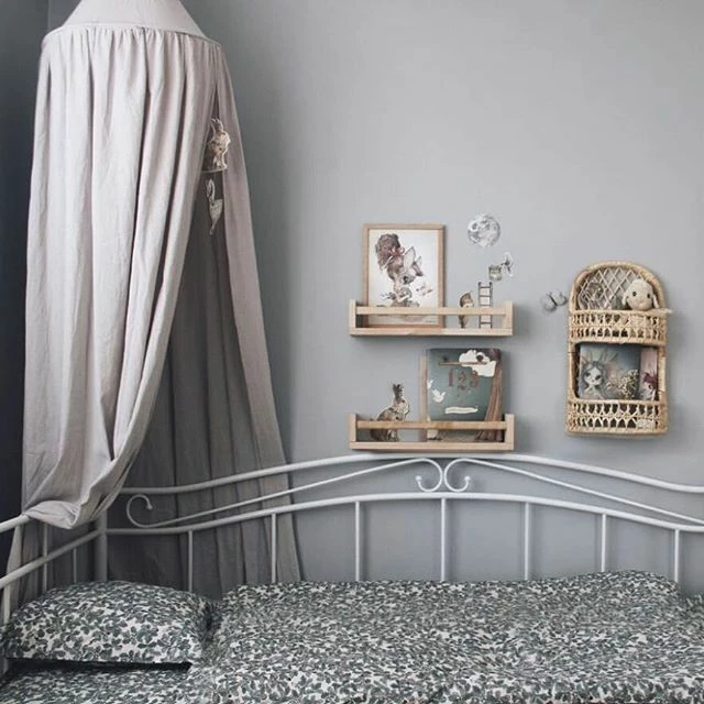 EU Single To King Size Daybed White TULLE - Image 3