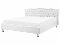 Faux Leather Ottoman Bed White METZ Various Sizes -Cheap Bed Linings Store undef src sa picid 770427 type whitesh image