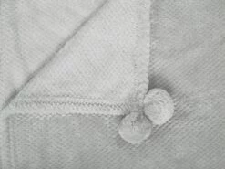 Blanket Light Grey SAITLER Various Sizes -Cheap Bed Linings Store undef src sa picid 770477 type whitesh image