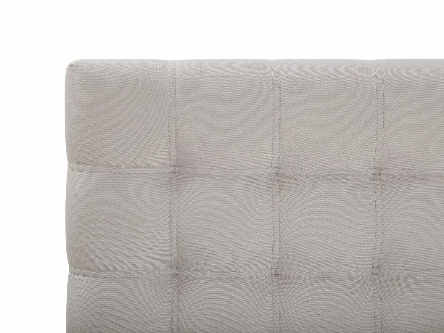 Fabric Divan Bed Light Grey MAGNATE Various Sizes 9 Fabric Divan Bed Light Grey MAGNATE Various Sizes - Image 9