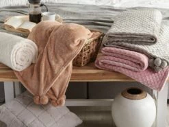 Blanket Light Grey SAMUR Various Sizes -Cheap Bed Linings Store undef src sa picid 771201 type color image