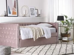 Velvet EU Single Trundle Bed Pink GASSIN 13 Velvet EU Single Trundle Bed Pink GASSIN -Cheap Bed Linings Store undef src sa picid 779264 type whitesh image