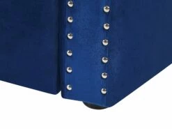 Velvet EU Single Trundle Bed Blue GASSIN -Cheap Bed Linings Store undef src sa picid 779324 type whitesh image