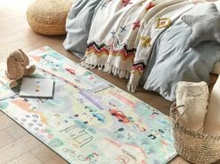 Cotton Blanket 130 X 180 Cm Multicolour MORENA -Cheap Bed Linings Store undef src sa picid 779883 type color image