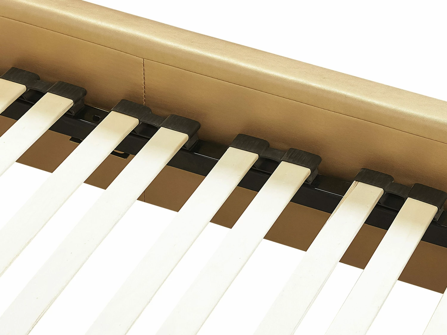 Leather Bed Gold PARIS Various Sizes - Image 7