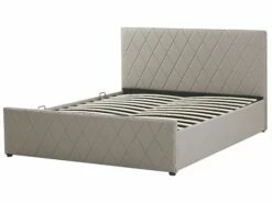 Faux Leather Ottoman Bed Taupe ROCHEFORT Various Sizes -Cheap Bed Linings Store undef src sa picid 786490 type whitesh image