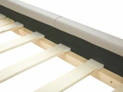 Faux Leather Bed Taupe AMBERT Various Sizes -Cheap Bed Linings Store undef src sa picid 786657 type whitesh image