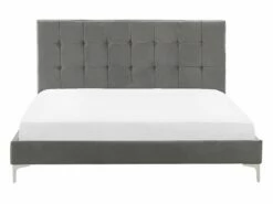 Velvet Bed Grey AMBERT Various Sizes -Cheap Bed Linings Store undef src sa picid 786680 type whitesh image