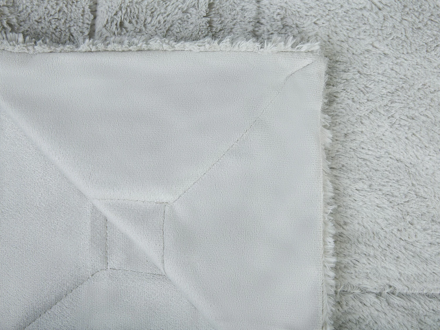 Bedspread 180 X 200 Cm Light Grey GELIK - Image 4