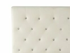 Velvet Ottoman Bed Beige AMIENS Various Sizes -Cheap Bed Linings Store undef src sa picid 791270 type whitesh image