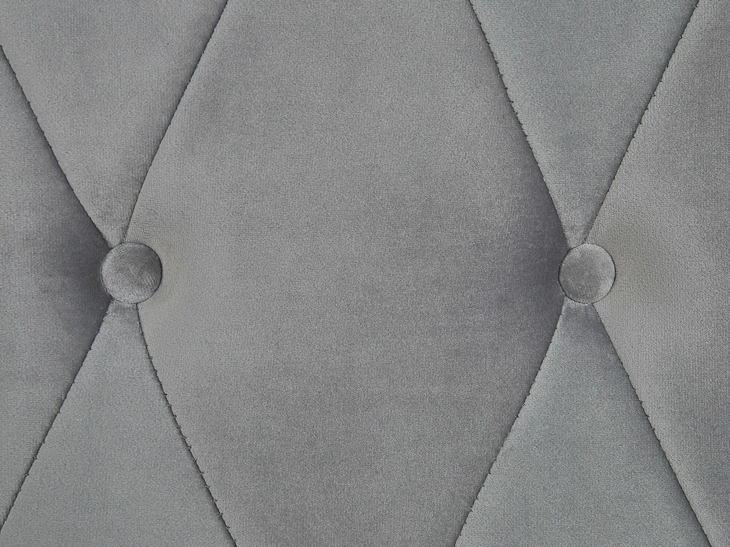 Velvet EU Super King Size Bed Grey CAVAILLON - Image 7