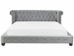 Velvet EU Super King Size Bed Grey CAVAILLON -Cheap Bed Linings Store undef src sa picid 791644 type whitesh image