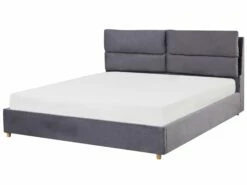 Velvet Ottoman Bed Grey BATILLY Various Sizes 12 Velvet Ottoman Bed Grey BATILLY Various Sizes -Cheap Bed Linings Store undef src sa picid 792259 type whitesh image