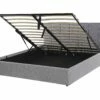 Fabric Ottoman Bed Light Grey DREUX Various Sizes