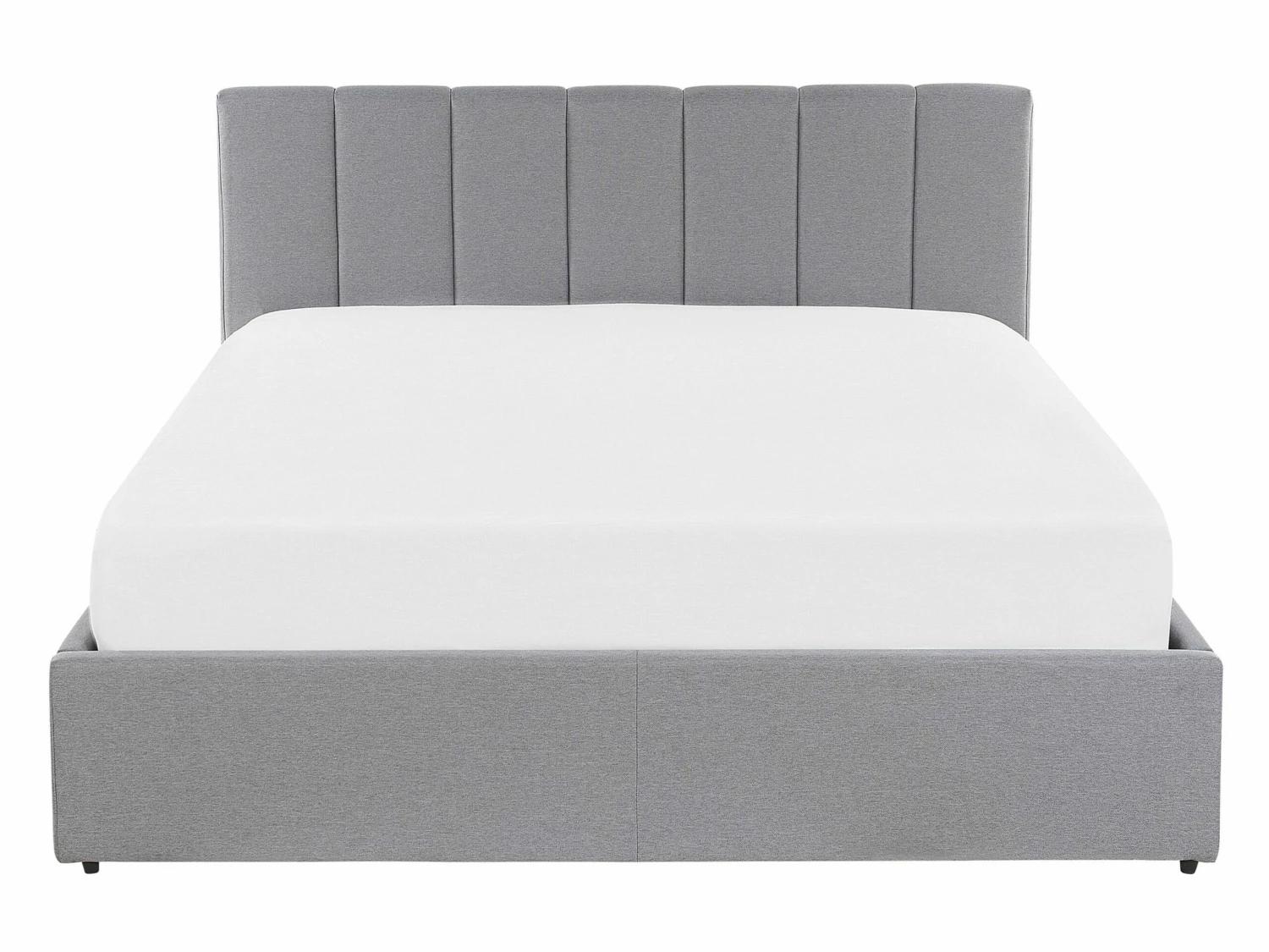 Fabric Ottoman Bed Light Grey DREUX Various Sizes - Image 7