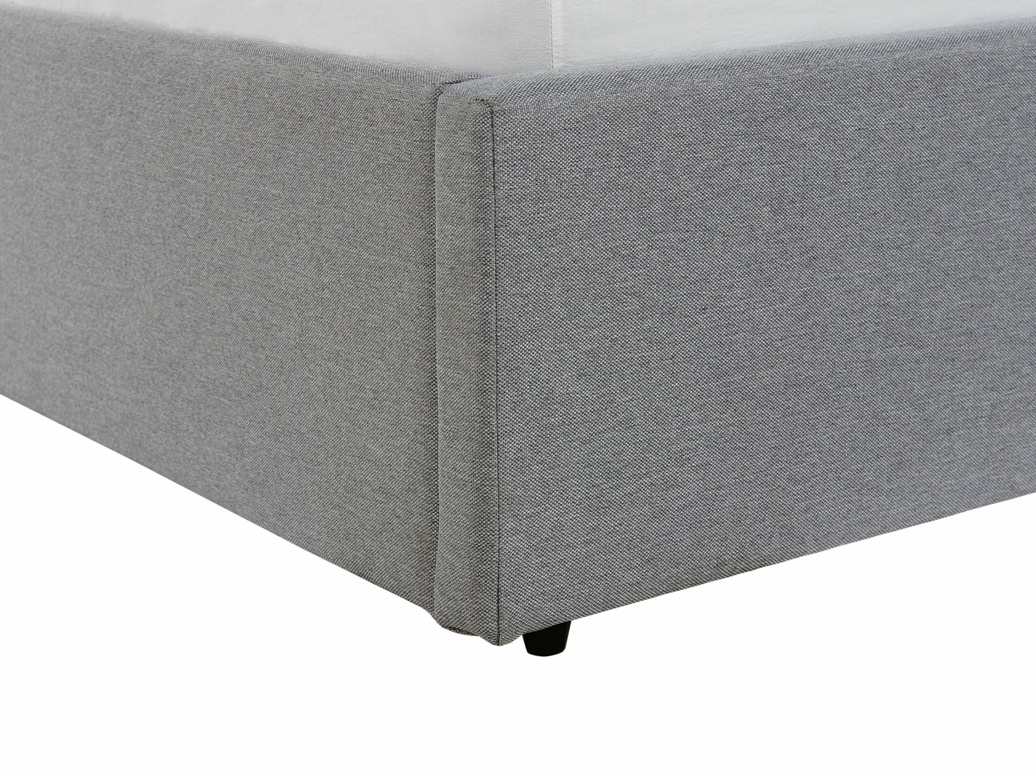 Fabric Ottoman Bed Light Grey DREUX Various Sizes - Image 10