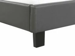 Faux Leather Bed Grey POITIERS Various Sizes -Cheap Bed Linings Store undef src sa picid 793402 type whitesh image