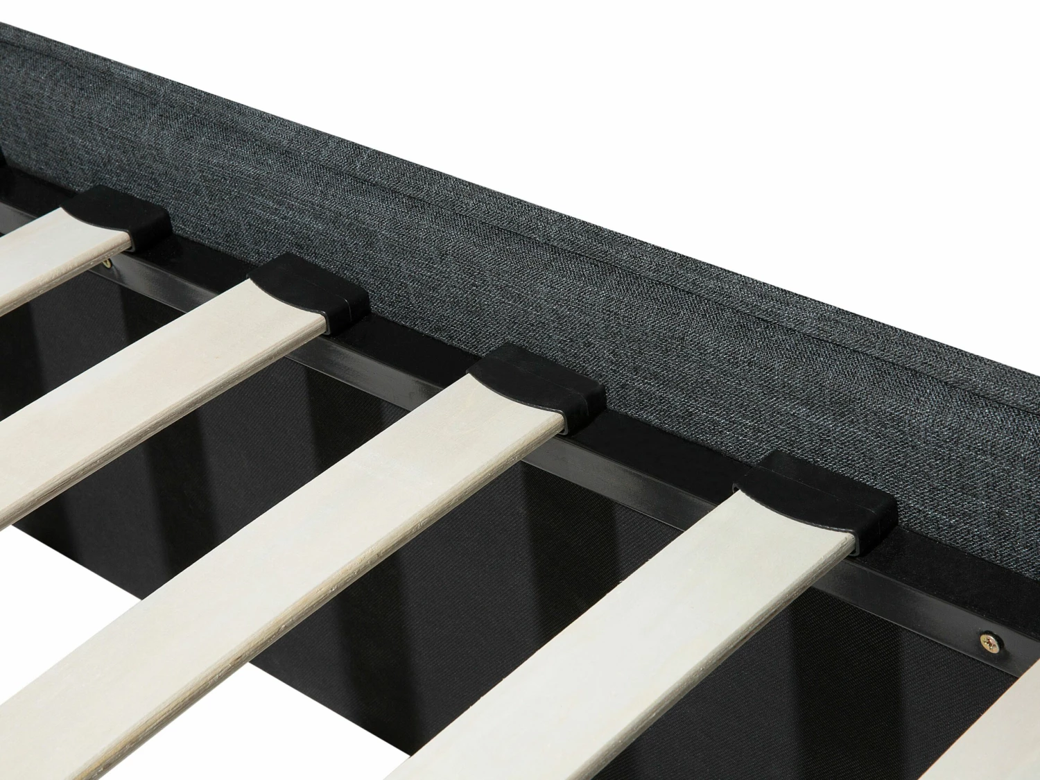 Fabric Bed Grey VALBONNE Various Sizes - Image 9