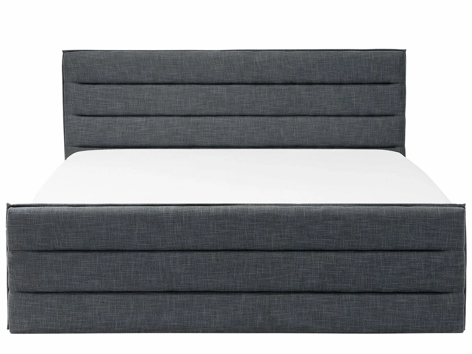 Fabric Bed Grey VALBONNE Various Sizes - Image 3
