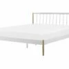 Metal Bed White MAURS Various Sizes