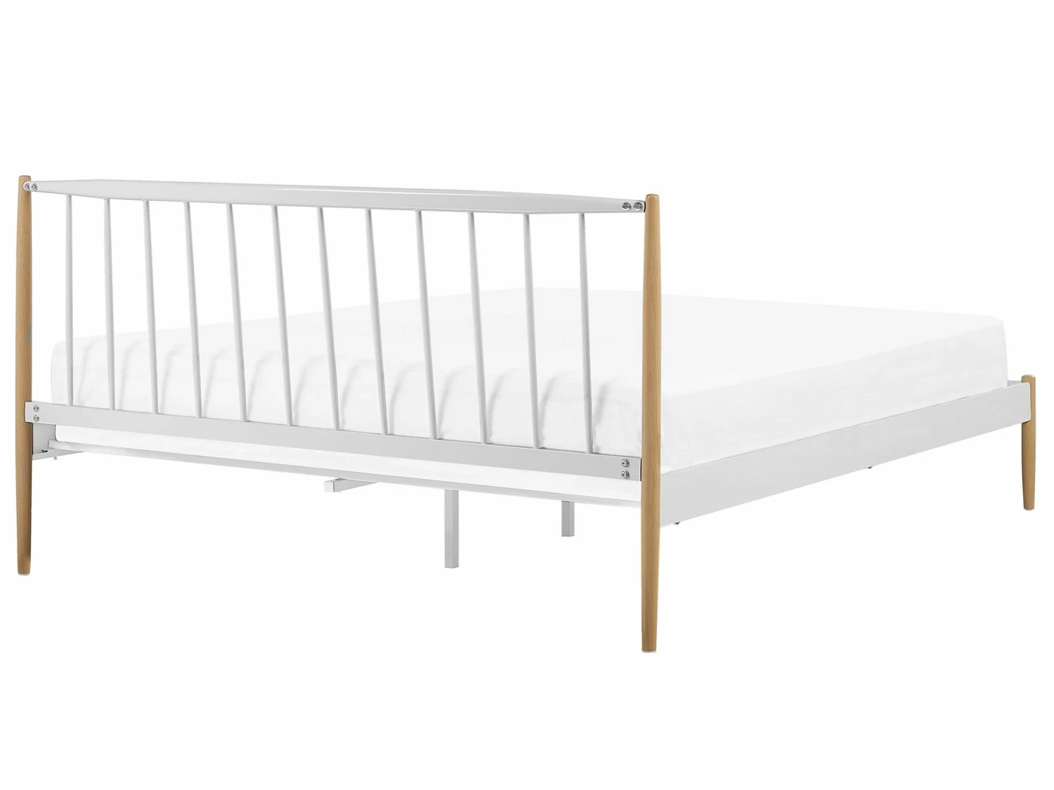 Metal Bed White MAURS Various Sizes - Image 4