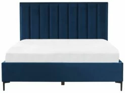 Velvet Ottoman Bed Blue SEZANNE Various Sizes -Cheap Bed Linings Store undef src sa picid 795481 type whitesh image