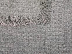 Cotton Blanket 124 X 160 Cm Grey KAVAKLAR -Cheap Bed Linings Store undef src sa picid 796245 type whitesh image