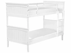 Wooden EU Single Size Bunk Bed With Storage White RADON -Cheap Bed Linings Store undef src sa picid 797379 type whitesh image