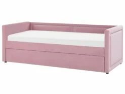 Velvet EU Single Trundle Bed Pink MIMIZAN 16 Velvet EU Single Trundle Bed Pink MIMIZAN -Cheap Bed Linings Store undef src sa picid 798338 type whitesh image