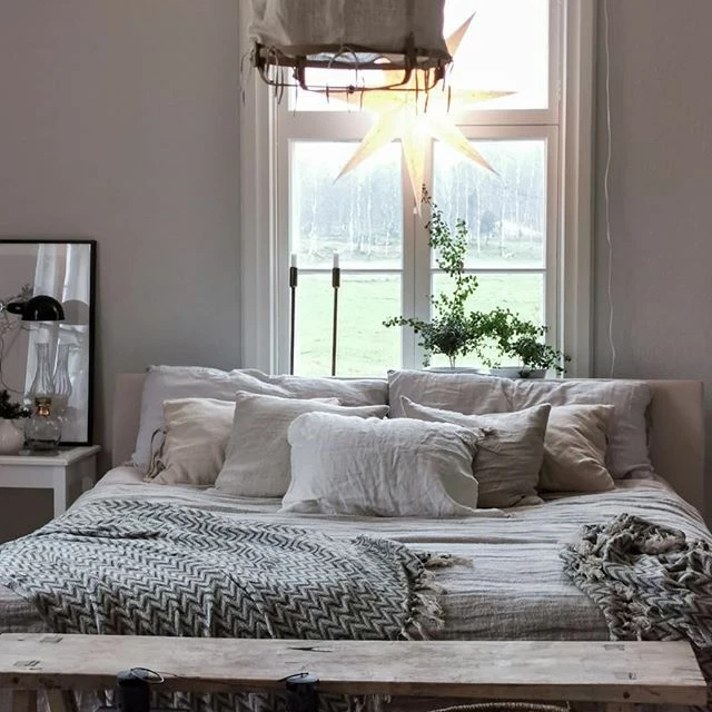 Fabric Ottoman Bed Beige ORBEY Various Sizes - Image 4