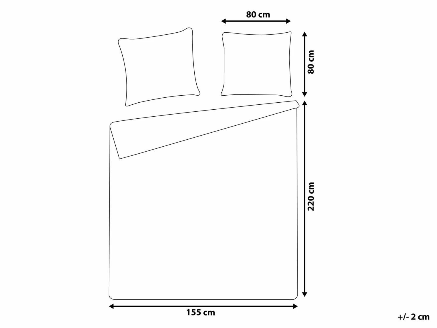 Cotton Duvet Cover Set Leaf Pattern White And Green GREENWOOD Various Sizes - Image 9