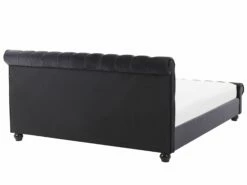 Velvet Bed Black AVALLON Various Sizes -Cheap Bed Linings Store undef src sa picid 810346 type whitesh image