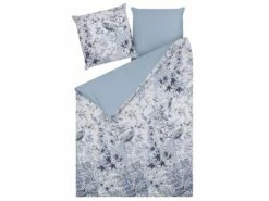 Cotton Duvet Cover Set Floral Pattern White And Blue BALLARD Various Sizes -Cheap Bed Linings Store undef src sa picid 811433 type whitesh image